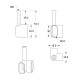 OVAL TUBE ROOF SUPPORT / CORNER